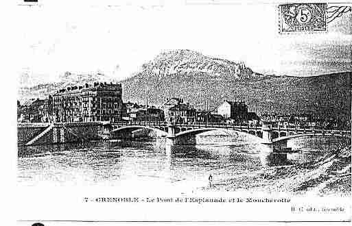 Ville de GRENOBLE Carte postale ancienne