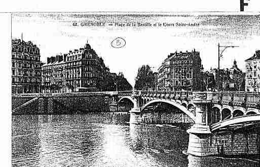Ville de GRENOBLE Carte postale ancienne