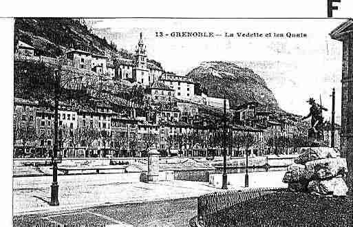 Ville de GRENOBLE Carte postale ancienne