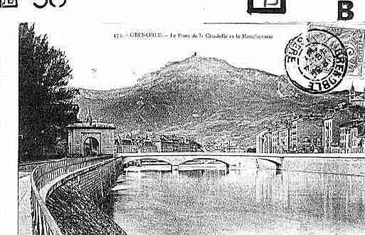 Ville de GRENOBLE Carte postale ancienne