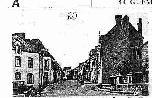 Ville de GUEMENEPENFAO Carte postale ancienne