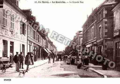 Ville de GUERCHESURL\'AUBOIS(LA) Carte postale ancienne