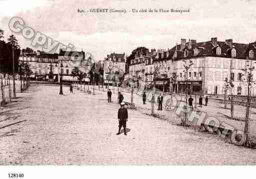 Ville de GUERET Carte postale ancienne