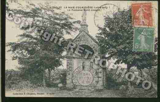 Ville de HAYEFOUASSIERE(LA) Carte postale ancienne Ville de HAYEFOUASSIERE(LA) Carte postale ancienne