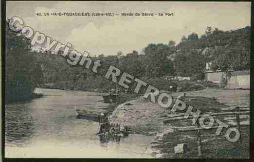 Ville de HAYEFOUASSIERE(LA) Carte postale ancienne