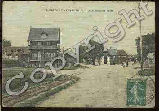 Ville de HERMANVILLESURMER Carte postale ancienne