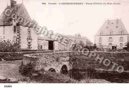 Ville de HERMENAULT(\') Carte postale ancienne