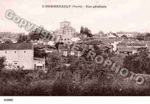 Ville de HERMENAULT(\') Carte postale ancienne