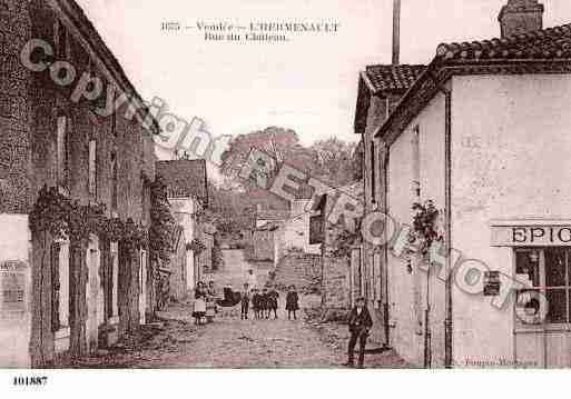 Ville de HERMENAULT(\') Carte postale ancienne