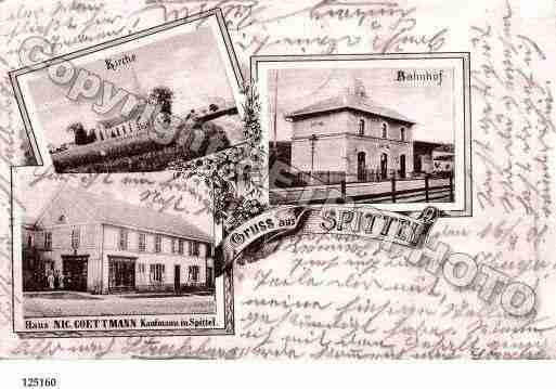 Ville de HOPITAL(L\') Carte postale ancienne