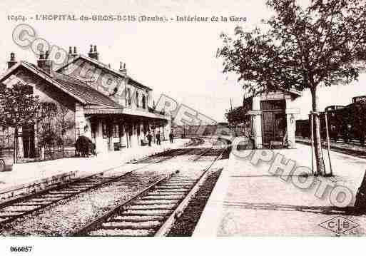 Ville de HOPITALDUGROSBOIS(L\') Carte postale ancienne