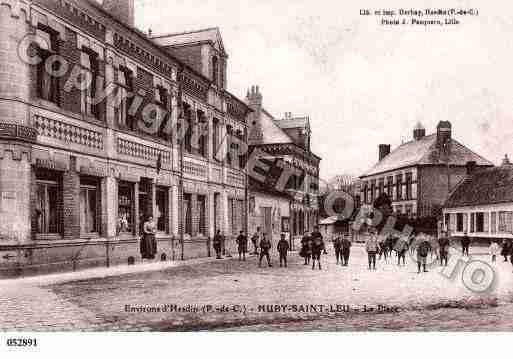 Ville de HUBYSAINTLEU Carte postale ancienne