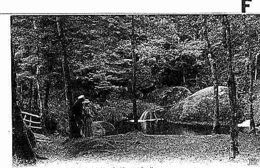 Ville de HUELGOAT Carte postale ancienne