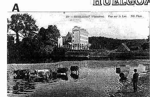 Ville de HUELGOAT Carte postale ancienne