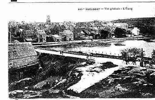 Ville de HUELGOAT Carte postale ancienne