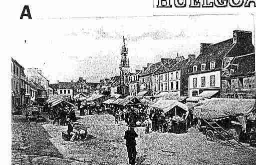 Ville de HUELGOAT Carte postale ancienne