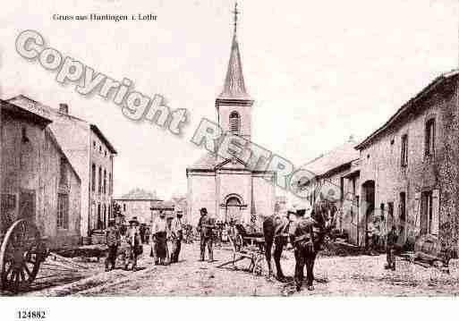 Ville de HUNTING Carte postale ancienne