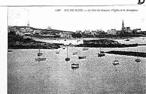 Ville de ILEDEBATZ Carte postale ancienne Ville de ILEDEBATZ Carte postale ancienne