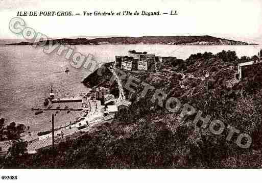 Ville de ILEDEPORTCROS Carte postale ancienne Ville de ILEDEPORTCROS Carte postale ancienne