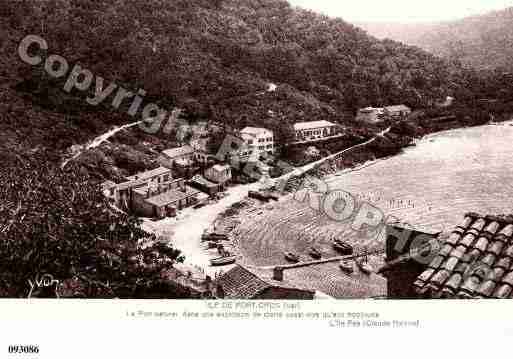 Ville de ILEDEPORTCROS Carte postale ancienne Ville de ILEDEPORTCROS Carte postale ancienne