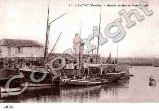 Ville de ILED\\\'YEU(L\\\') Carte postale ancienne Ville de ILED\\\'YEU(L\\\') Carte postale ancienne