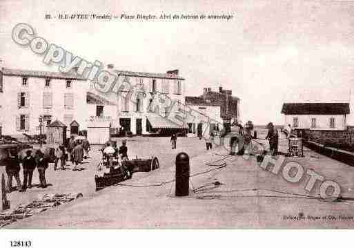 Ville de ILED\'YEU(L\') Carte postale ancienne