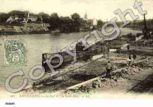 Ville de ILESAINTDENIS(L\') Carte postale ancienne