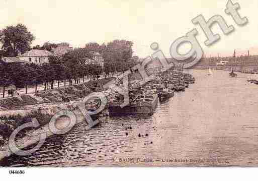 Ville de ILESAINTDENIS(L\') Carte postale ancienne Ville de ILESAINTDENIS(L\') Carte postale ancienne