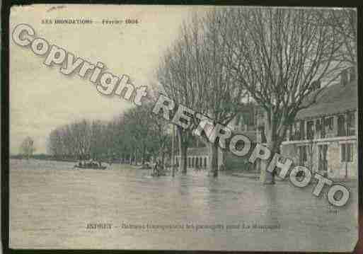 Ville de INDRE Carte postale ancienne