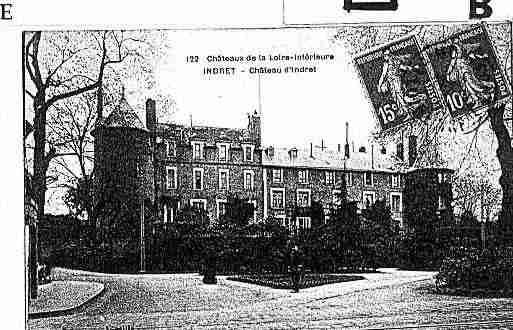 Ville de INDRE Carte postale ancienne