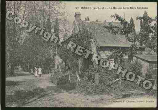 Ville de INDRE Carte postale ancienne