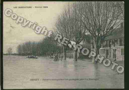 Ville de INDRE Carte postale ancienne