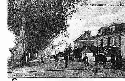 Ville de INDRE Carte postale ancienne