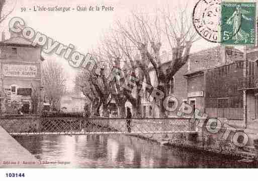 Ville de ISLESURLASORGUE(L\\\') Carte postale ancienne Ville de ISLESURLASORGUE(L\\\') Carte postale ancienne