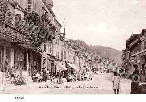 Ville de ISLESURLEDOUBS(L\') Carte postale ancienne