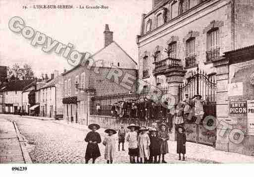 Ville de ISLESURSEREIN(L\') Carte postale ancienne