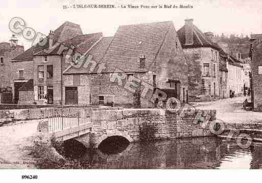 Ville de ISLESURSEREIN(L\') Carte postale ancienne