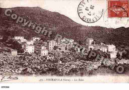 Ville de ISOLACCIODIFIUMORBO Carte postale ancienne