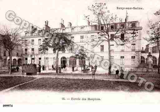 Ville de IVRYSURSEINE Carte postale ancienne Ville de IVRYSURSEINE Carte postale ancienne
