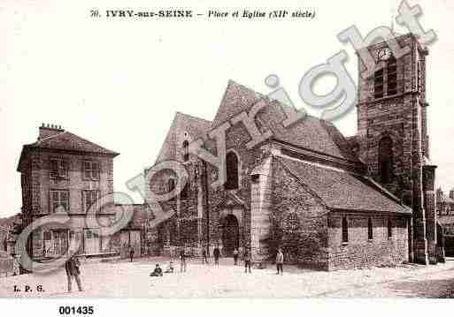 Ville de IVRYSURSEINE Carte postale ancienne