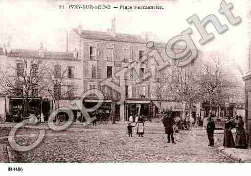 Ville de IVRYSURSEINE Carte postale ancienne