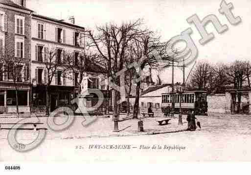 Ville de IVRYSURSEINE Carte postale ancienne Ville de IVRYSURSEINE Carte postale ancienne