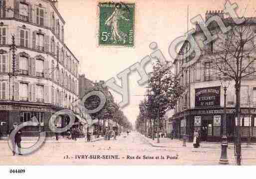 Ville de IVRYSURSEINE Carte postale ancienne Ville de IVRYSURSEINE Carte postale ancienne