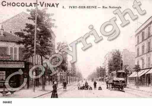 Ville de IVRYSURSEINE Carte postale ancienne