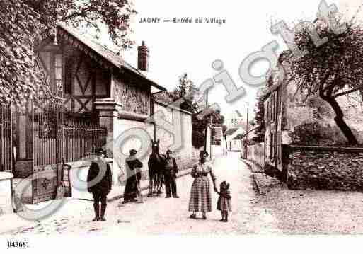 Ville de JAGNYSOUSBOIS Carte postale ancienne