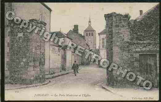 Ville de JARGEAU Carte postale ancienne Ville de JARGEAU Carte postale ancienne