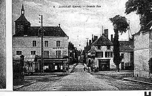 Ville de JARGEAU Carte postale ancienne