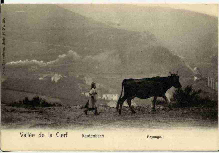 Ville de KAUTENBACH Carte postale ancienne Ville de KAUTENBACH Carte postale ancienne