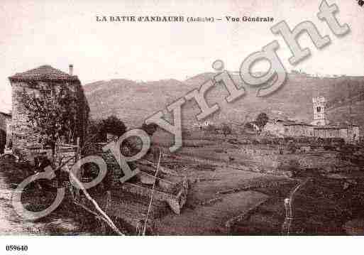 Ville de LABATIED\'ANDAURE Carte postale ancienne