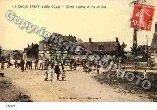 Ville de LACROIXSAINTOUEN Carte postale ancienne Ville de LACROIXSAINTOUEN Carte postale ancienne